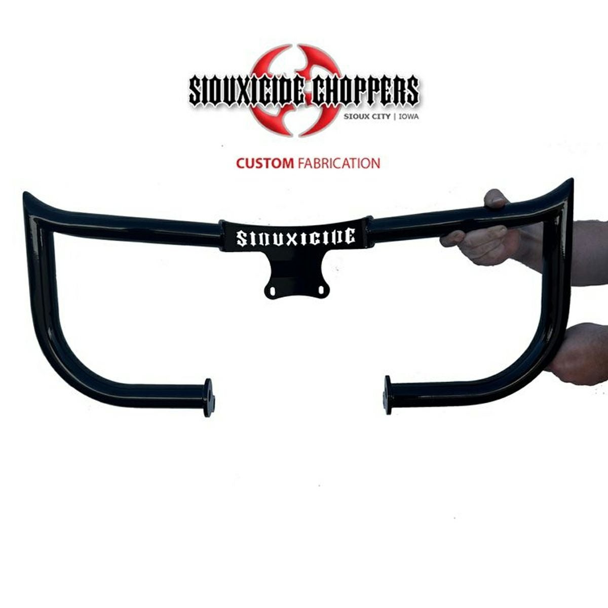 2024以降 ロードグライド、ストリートグライド チョップドエンジンガード (ブラック) Siouxicide Choppers6