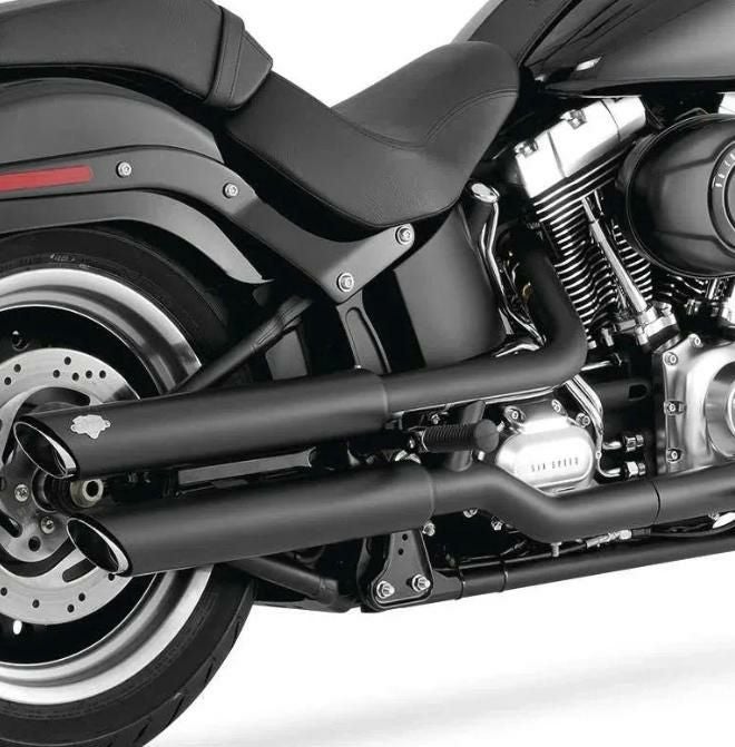 バンス＆ハインズ （VANCE&HINES）ツインスラッシュ・マフラー