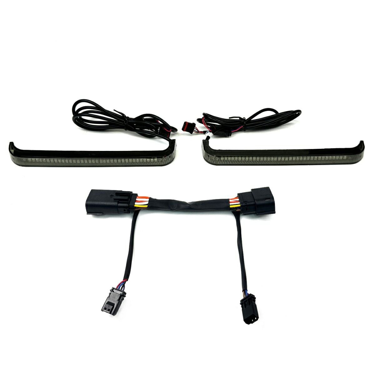 2024以降 ロードグライド、ストリートグライド ロープロファイル・サドルバッグライト (スモークレンズ) Custom Dynamics5