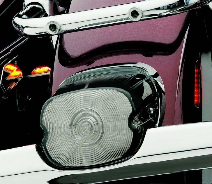 クリアキン　レイダウン レンズ 　スモーク / ナンバー灯なし-01