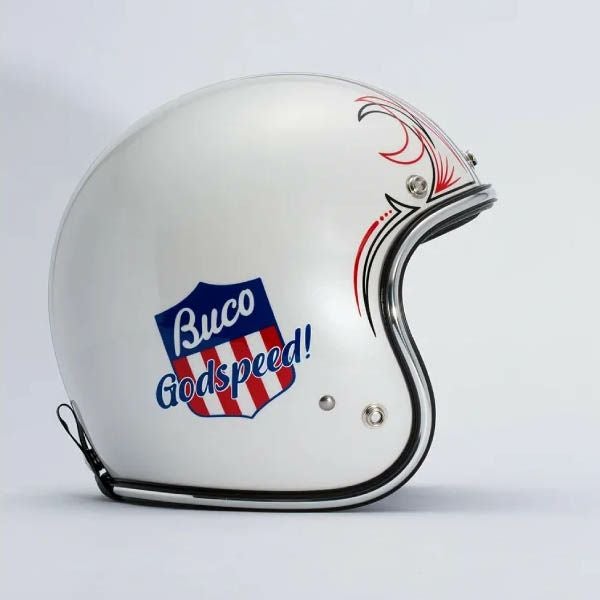 Buco エクストラブコ ヘルメット ゴッドスピードモデル パールホワイト 4