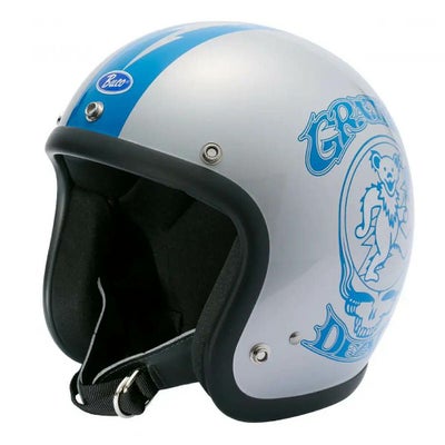 Buco エクストラブコ ヘルメット グレイトフルデッドモデル シルバー 
