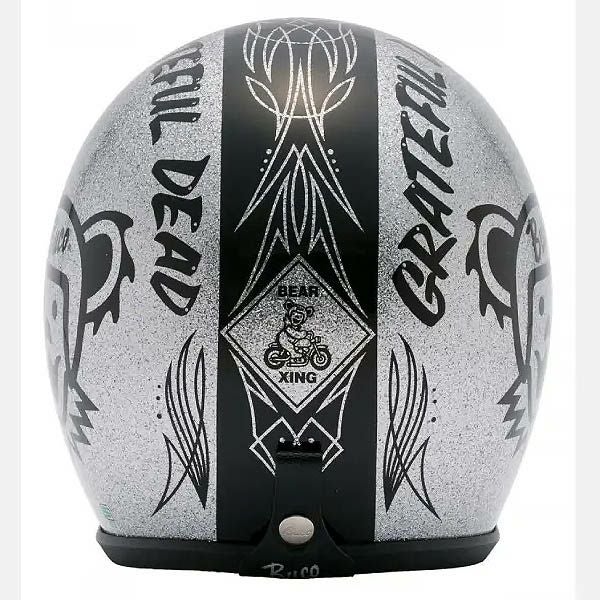 Buco エクストラブコ ヘルメット グレイトフルデッド2023モデル シルバーフレーク 5