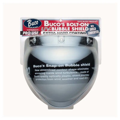 Buco ボルトオン バブルシールド コンバーターセット クロームミラー 