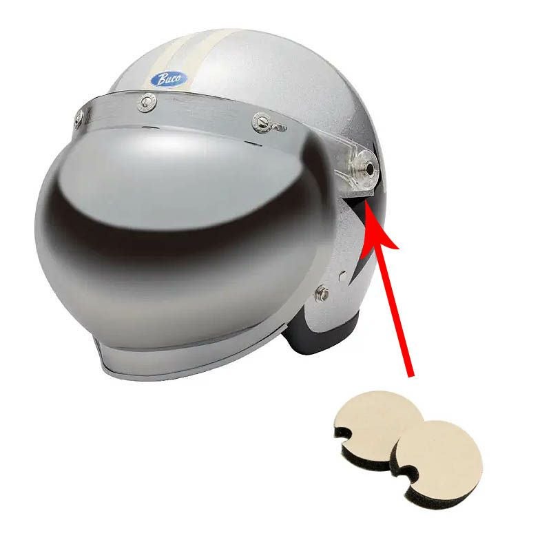 Buco ブコ ヘルメット シールド、その他アクセサリー