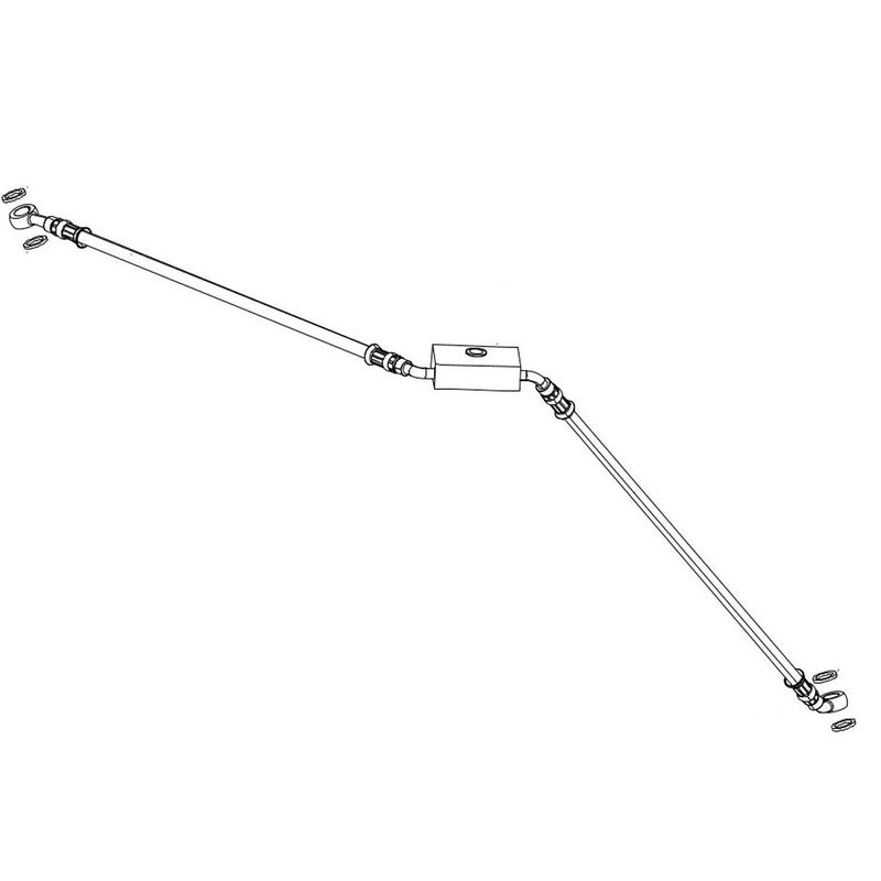 XLスポーツスター ABS フロントブレーキラインキット