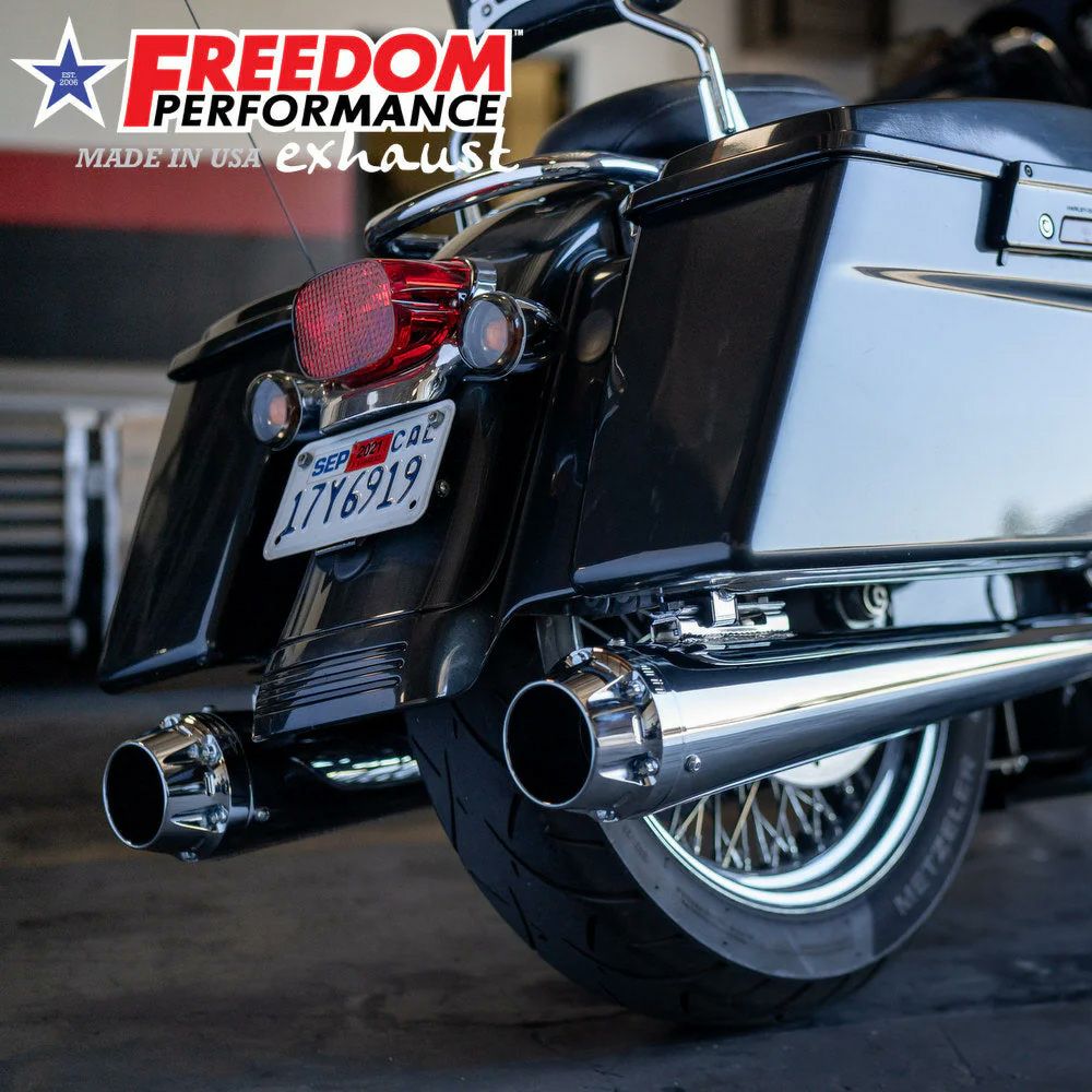 Bassani DNT メガホン 4インチ チューンドバッフル スリップオン