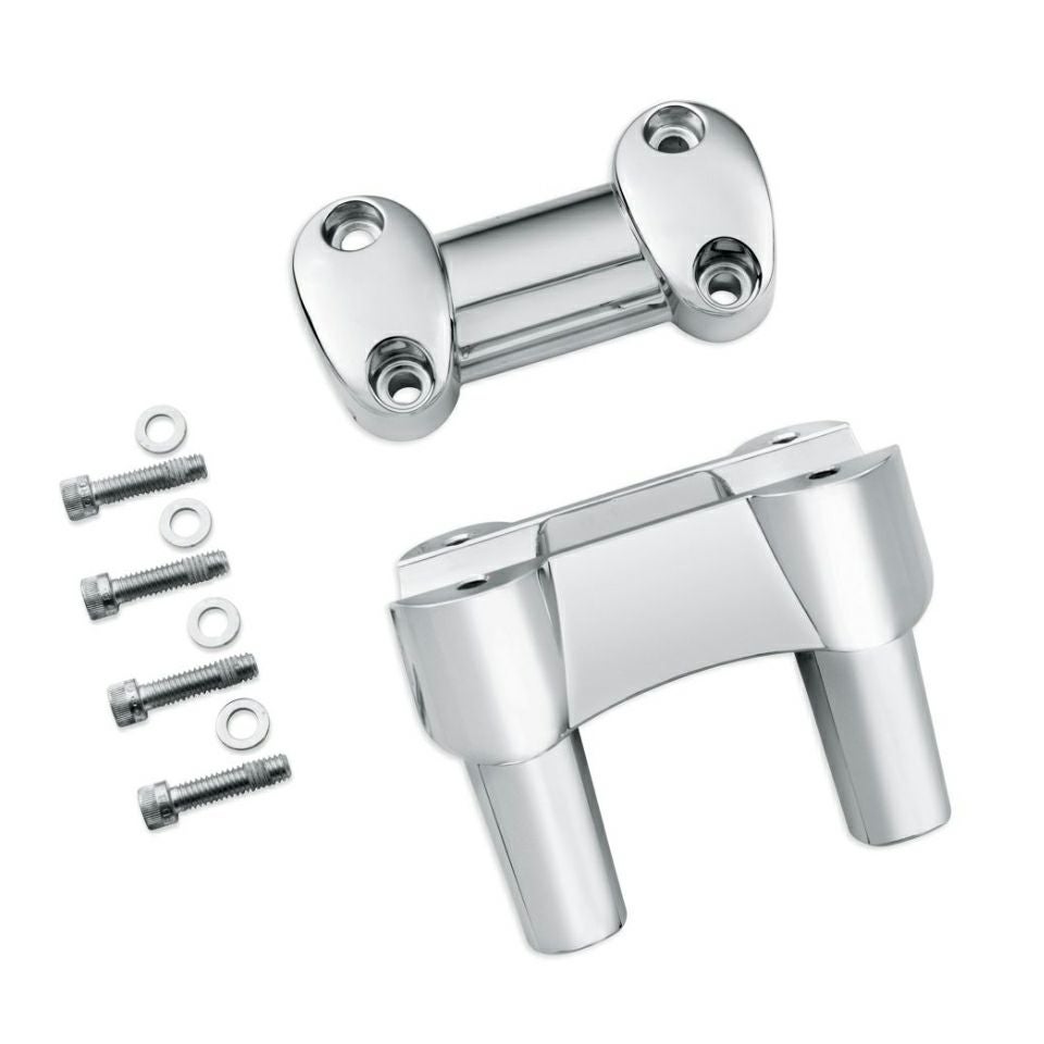 ハーレー用 ハンドル・ライザー クローム・1.25＆1.5インチ