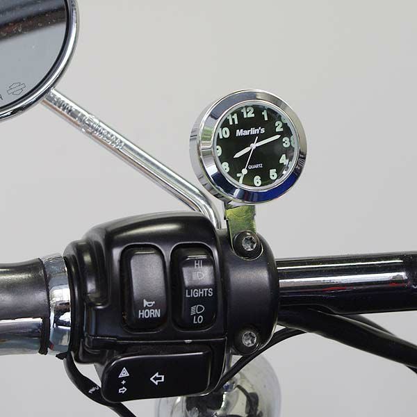 Marlin's 防水時計　ブラックフェイス・ブレーキ/クラッチマウント-01