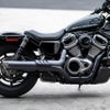 ナイトスター RH975/S 4インチ スリップオンマフラー レーシングエンドキャップ (ブラック/ブラックコントラスト) フリーダムパフォーマンス1