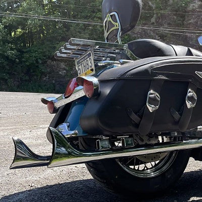 サムソン TRUE DUALS フィッシュテールマフラー(左右両出し) 36インチ 