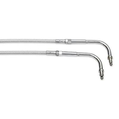 スロットル＆アイドルケーブル/ダイヤモンドバックキット　ソフテイル/ダイナ用-01