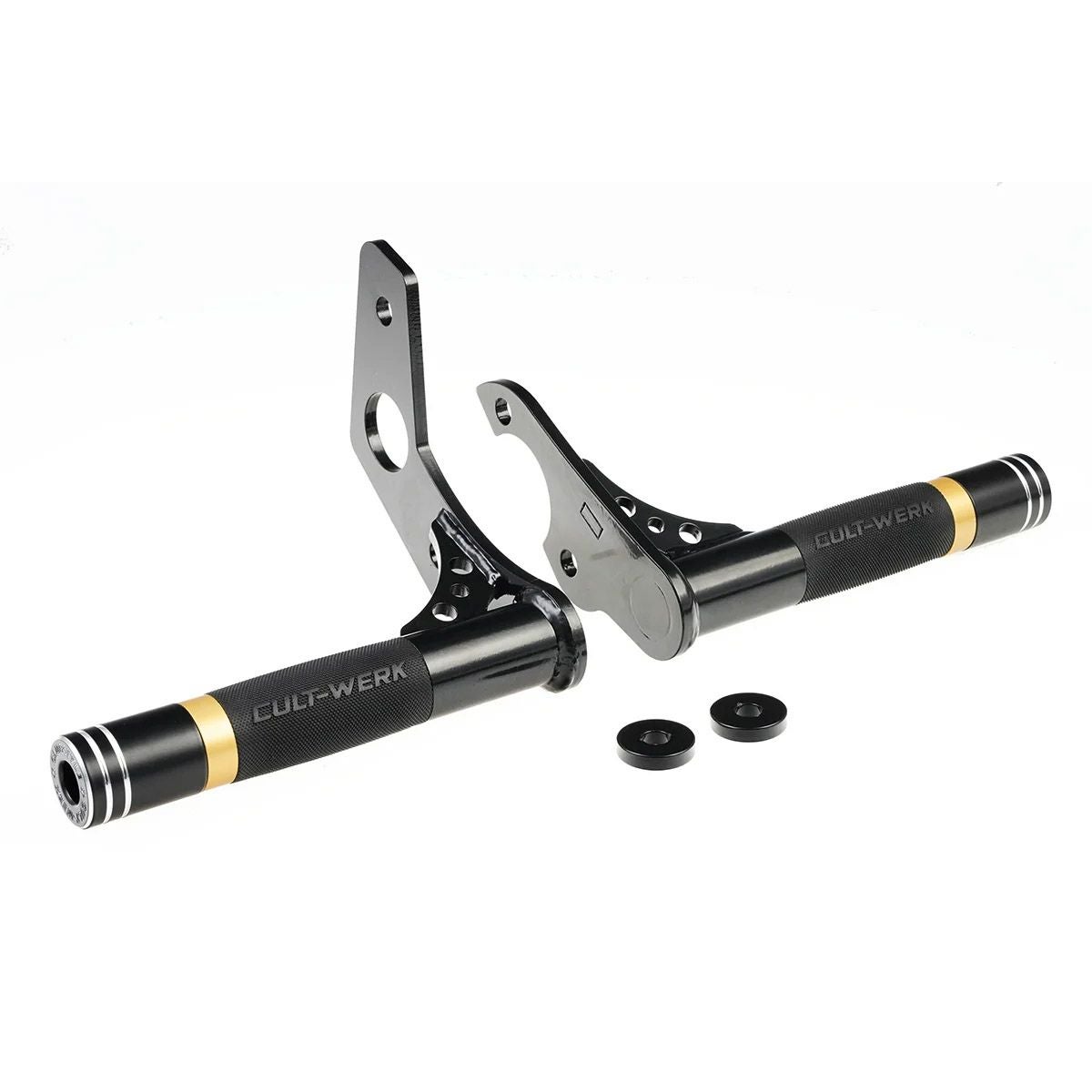 M8 ソフテイル クラブスタイル リアクラッシュバー X1 (グロスブラック) Cult Werk2