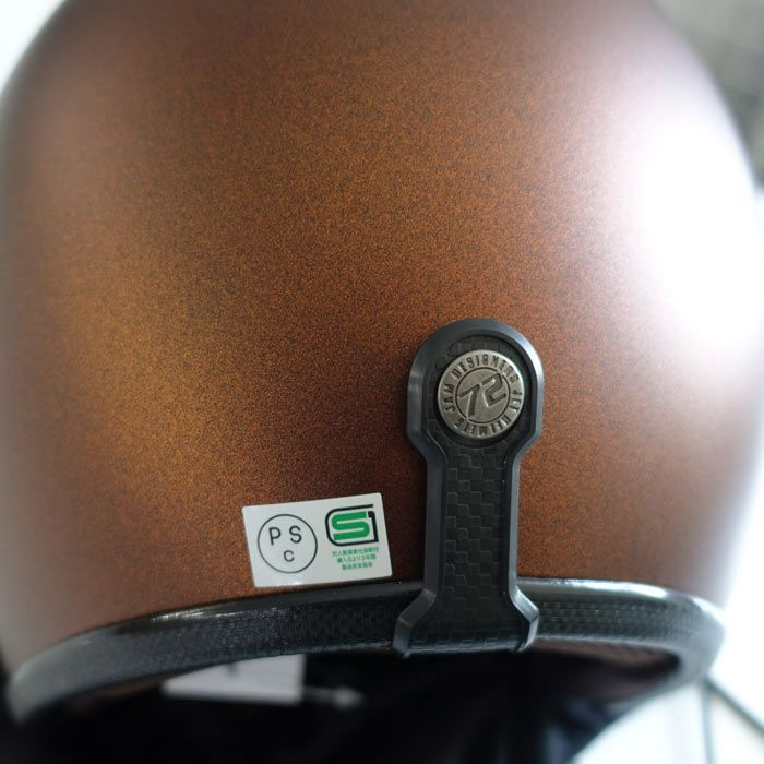 トワイライトシリーズ ジェットヘルメット オレンジ XXLサイズ 72JAM 6