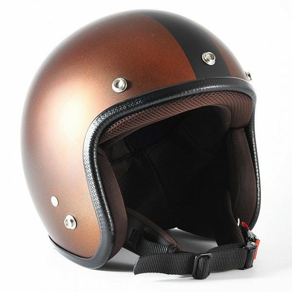 トワイライトシリーズ センターライン ジェットヘルメット オレンジ