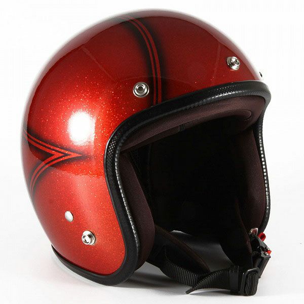 JJシリーズ ステルス ジェットヘルメット マットレッド 72JAM