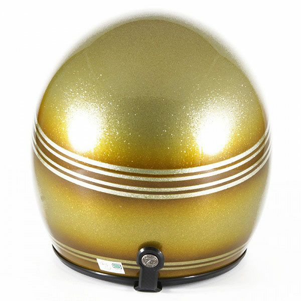 VNTシリーズ SHINE GOLD ジェットヘルメット ゴールド 72JAM 5