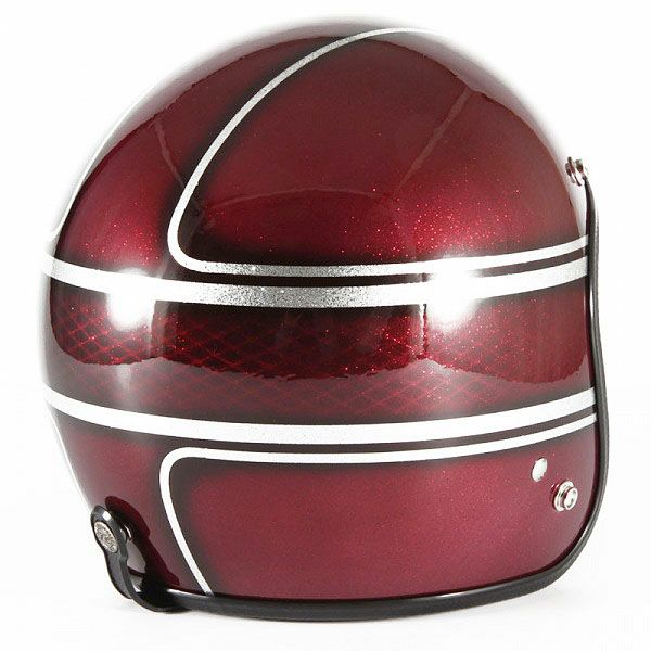 VNTシリーズ JOHNNY CINQ ジェットヘルメット レッド 72JAM 4
