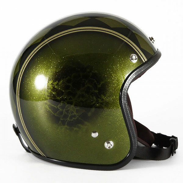 VNTシリーズ JUGGLER G ジェットヘルメット グリーン 72JAM 4