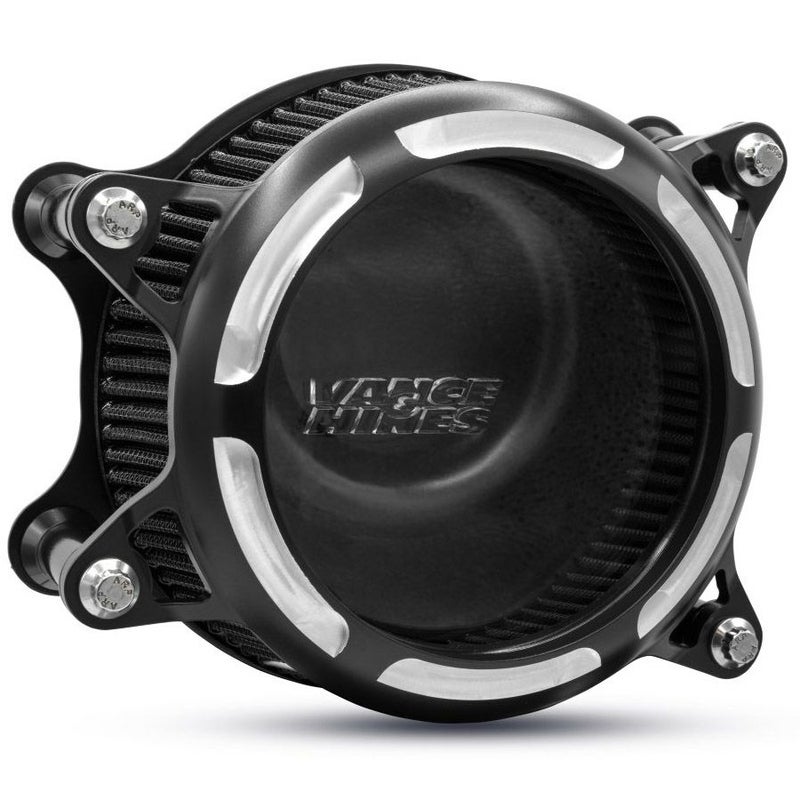 2024以降 ロードグライド、ストリートグライド VO2 インサイト エアクリーナー (ブラックコントラスト) バンスアンドハインズ