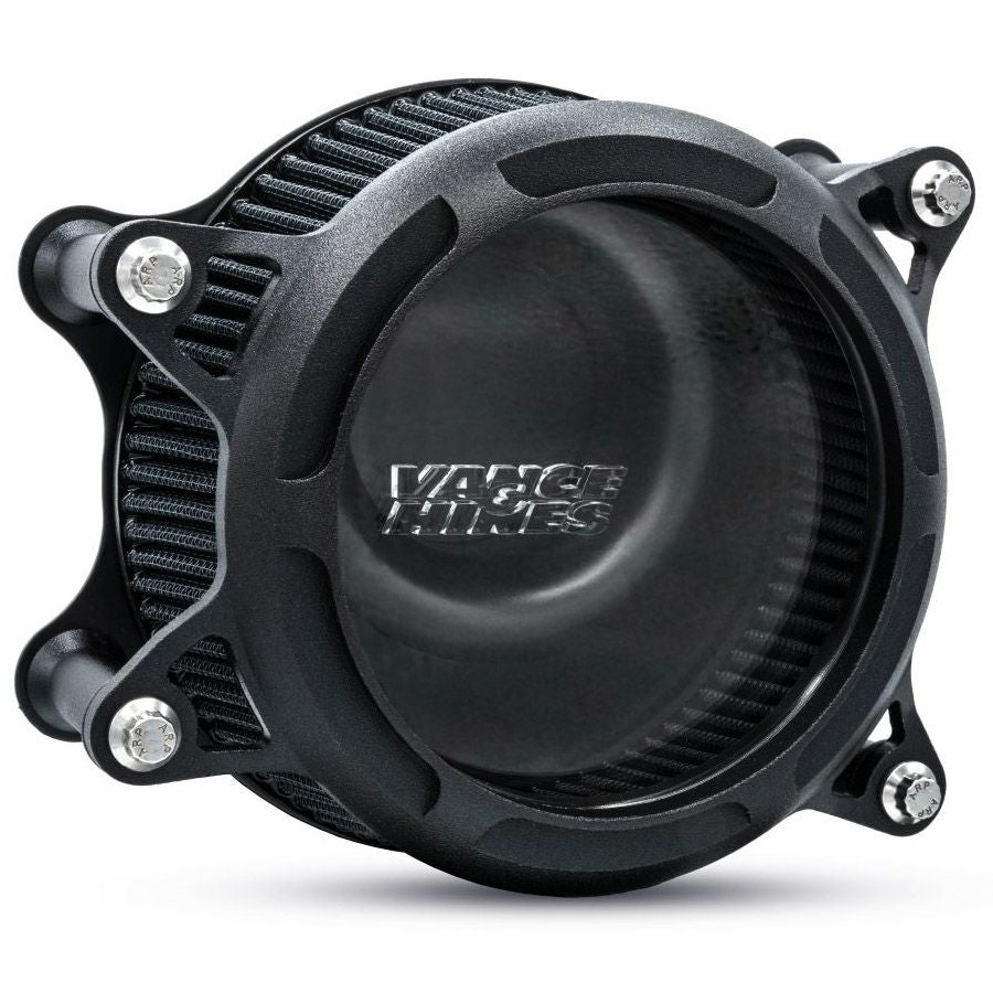 2024以降 ロードグライド、ストリートグライド VO2 インサイト エアクリーナー (リンクルブラック) バンスアンドハインズ