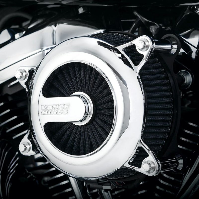 2024以降 ロードグライド、ストリートグライド VO2 ローグ エアクリーナー (クローム) バンスアンドハインズ