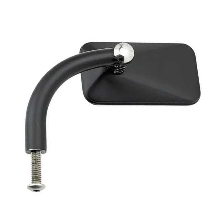 ハーレー スクエアミラー 左右共通 (ブラック) ビルトウェル1