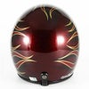 JCPシリーズ FLAMES ジェットヘルメット レッド 72JAM 5