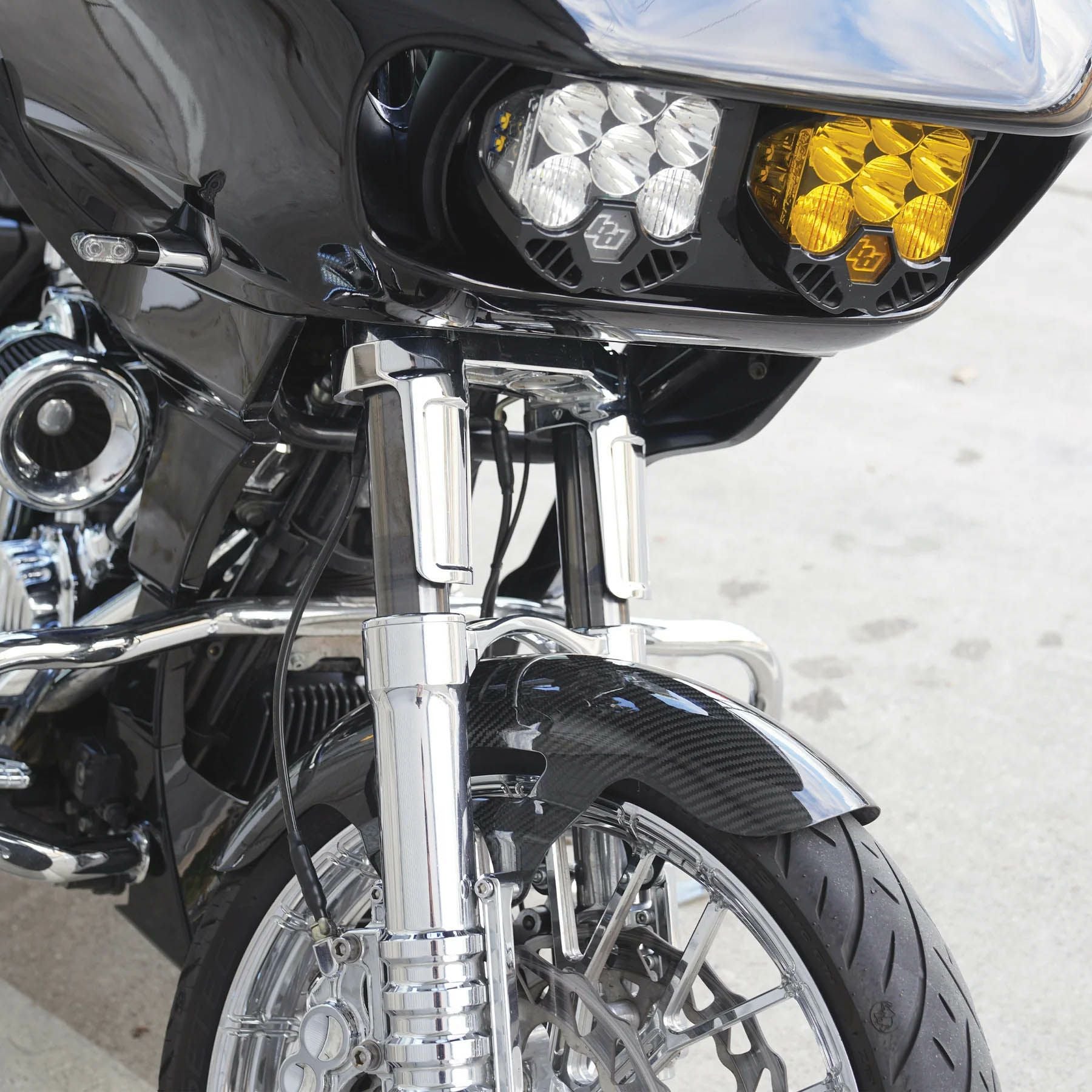 1999～2013 ツーリング 19インチ プロスポーツ・カーボンフロント