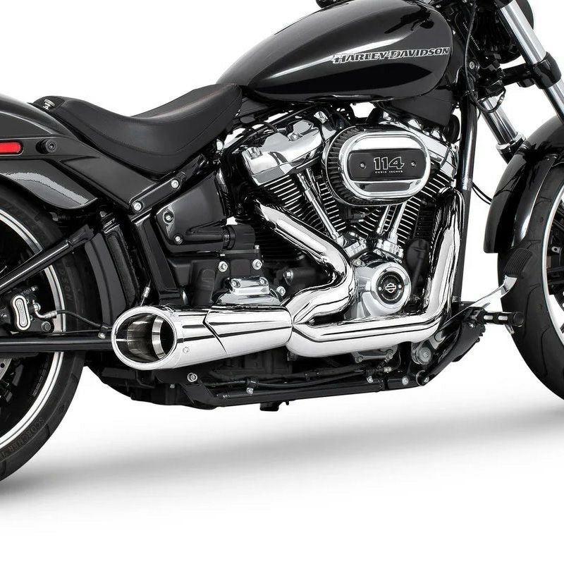 バッサーニ ROAD RAGE 2into1 マフラー クローム |ハーレーパーツ専門