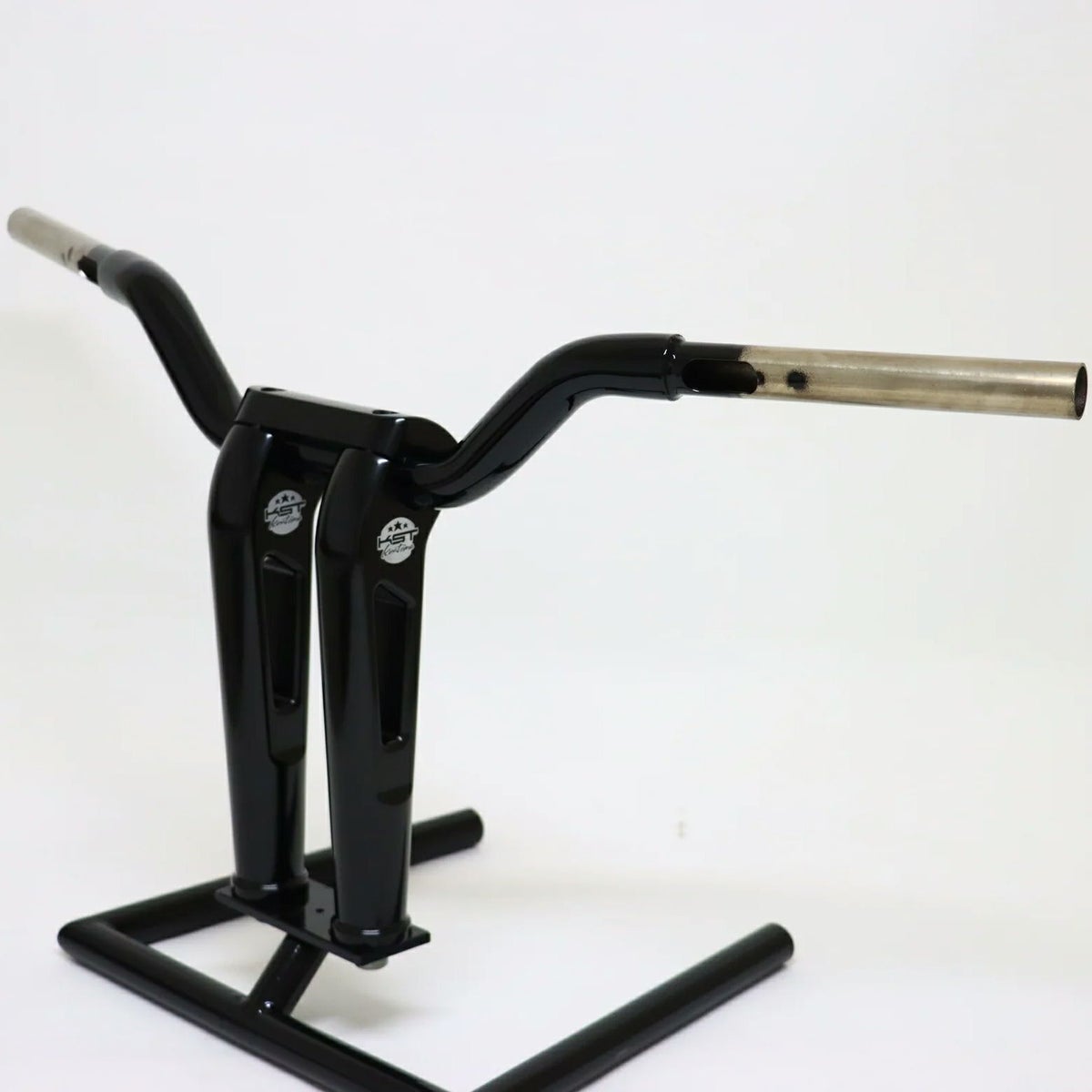 2024以降 ロードグライド、2023以降 CVOロードグライド/ST 10インチ APEXライザー/モトハンドルバーセット (グロスブラック) KSTカスタムズ5