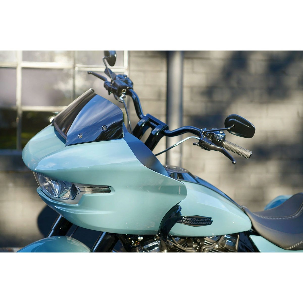 2024以降 ロードグライド、2023以降 CVOロードグライド/ST 10インチ APEXライザー/モトハンドルバーセット (クローム/ポリッシュ) KSTカスタムズ6