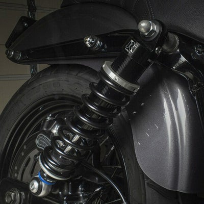 Drag Specialties 車高調節サスペンション ブラック ダイナ 13インチ 
