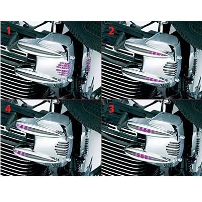 クリアキン　チェイシングLEDコイルカバー　ソフテイル-03