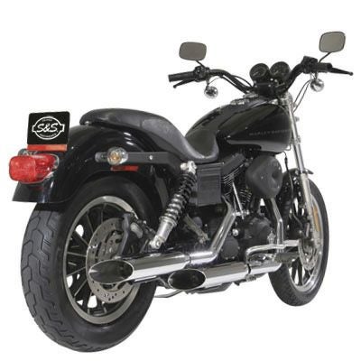 S＆S スラッシュアウト・スリップオン・マフラー 1995～2017ダイナ-01