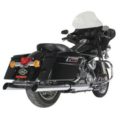 S＆S スラッシュアップ・パワー・スリップオン・マフラー　'95以降 ツーリングモデル-01