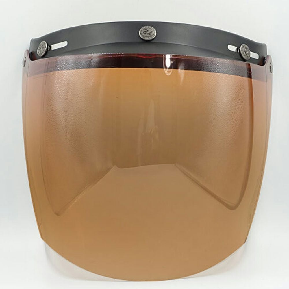 フリップアップ スクエアーシールド 開閉式 フラッシュミラー パーシモン 72JAM 2