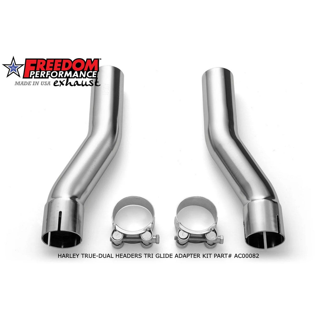 トライク トゥルーデュアルエキゾーストパイプ用 アダプターパイプキット フリーダムパフォーマンス1
