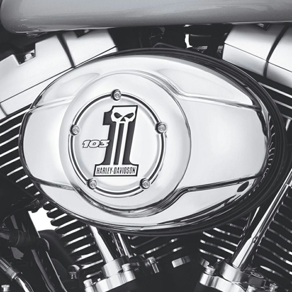 Number One Skull Collection エアクリーナートリム　103ロゴ-02