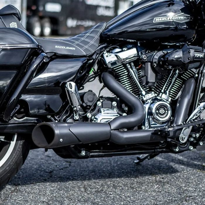 M8ツーリング ショーティー ターンアウト 2-1フルエキゾーストマフラー