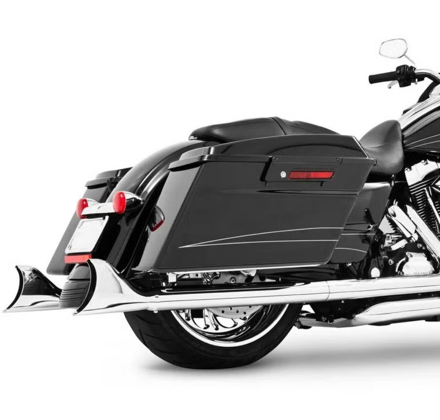 シャークテール　マフラーカッター　マフラーエンド　Tail Pipes FreedomPerformance シャークテールスリップオンマフラー 33インチ