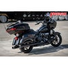 M8 ツーリング トゥルーデュアルエキゾーストパイプ (ブラック) フリーダムパフォーマンス5