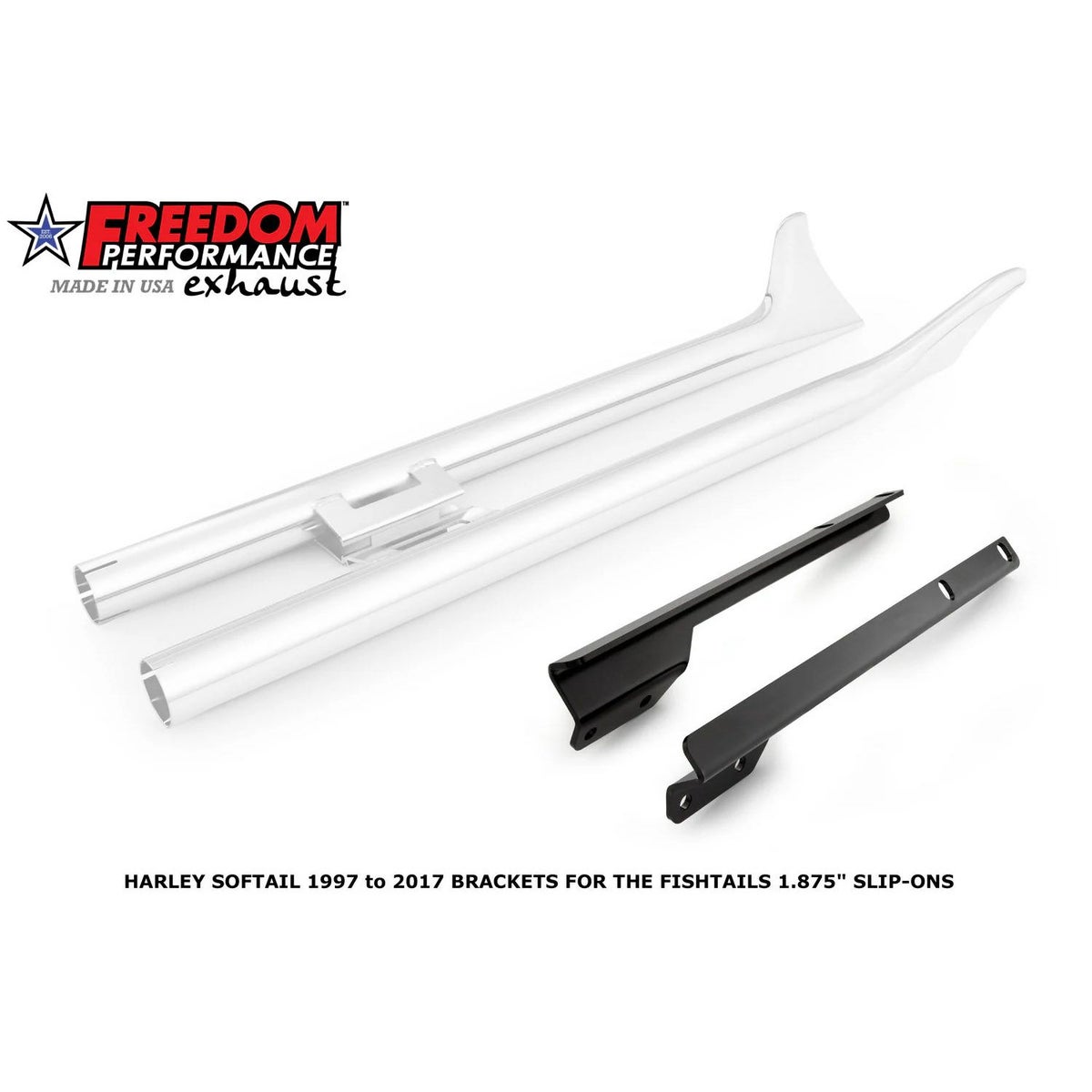 1997～2017 ソフテイル フリーダムパフォーマンス フィッシュテールマフラーブラケット1