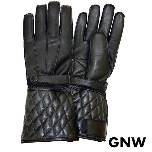 GNW シリーズ ウインター バイクグローブ ガントレットタイプ ブラック JRP