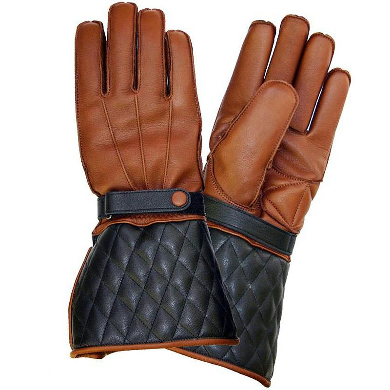 GNW シリーズ ウインター バイクグローブ ガントレットタイプ ブラウン JRP