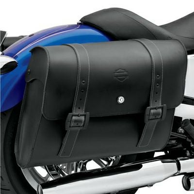 デタッチャブル・レザーロッキングサドルバッグ(左右セット）-01