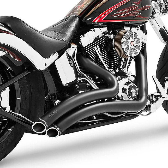 BASSANI ProStreet ターンアウト マフラー ブラック FXS、FXST、FLST
