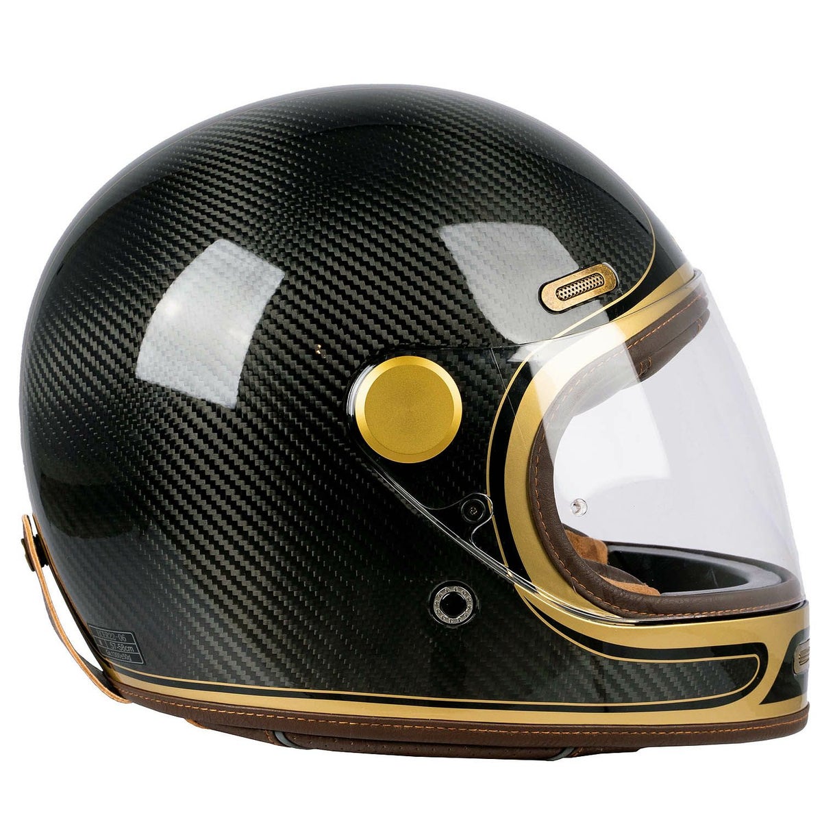 フルフェイス ヘルメット ロードスター3 フルカーボン ゴールド/ブラック By City 3