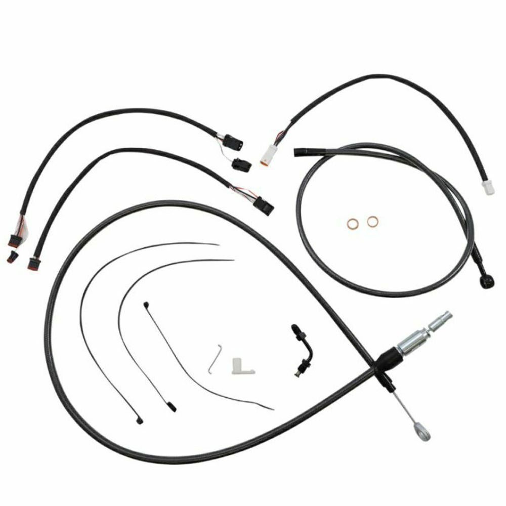 ハーレー ソフテイル FXSB 15～17インチエイプハンドル用ケーブル
