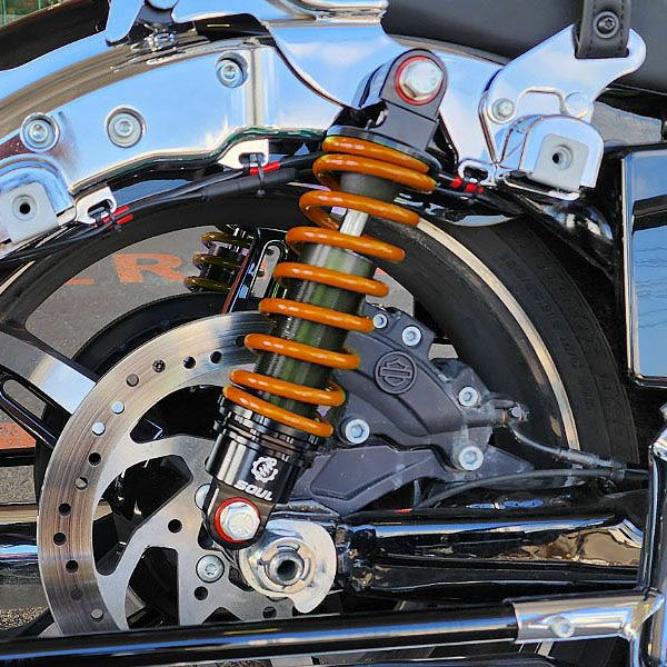 ハーレー、ツーリング用 ローダウンサス｜ハーレーカスタムパーツ専門店